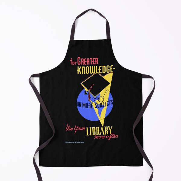 Item preview, Use Your Library Vintage Poster designed and sold by 3 Funky Broads.
