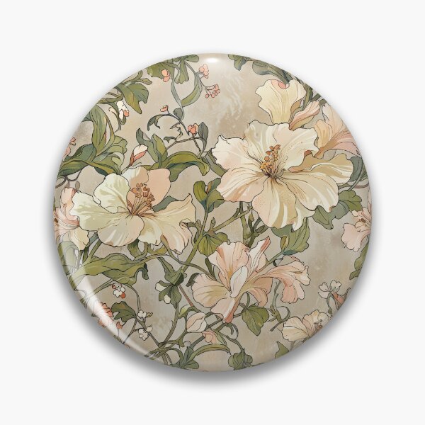 Artikelvorschau, Jugendstil-Blumenmalerei entworfen und verkauft von CoolPixels.