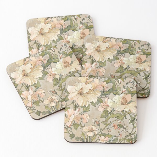 Item preview, Art Nouveau Floral Painting designed and sold by CoolPixels.