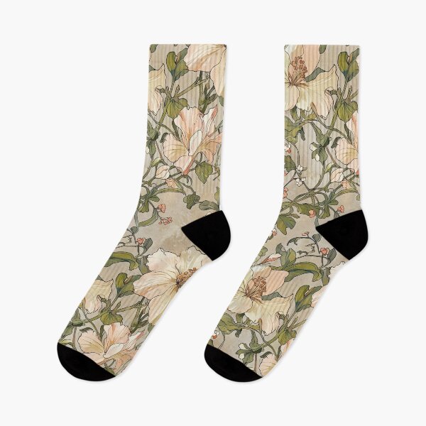 Artikelvorschau, Jugendstil-Blumenmalerei entworfen und verkauft von CoolPixels.