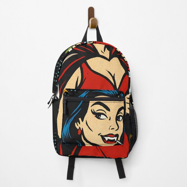 Item preview, Vampire Woman Halloween Shirt – Pop Art Retro – Sip if you dare designed and sold by DebuggedDressed.