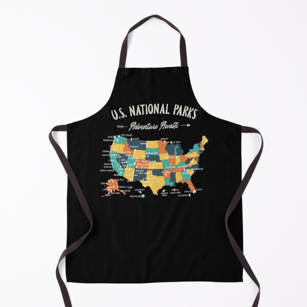 Item preview, U.S National Parks Map - Adventure Awaits designed and sold by qhbqczmrd21.