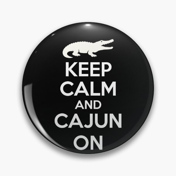 Item preview, Cajun Pride Keep Calm and Cajun On Louisiana Heritage Gator Tee designed and sold by TheTrendsDesk.