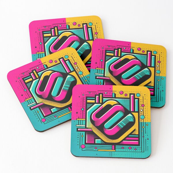 Item preview, Colorful geometric abstract pattern  designed and sold by Dogandesighn.