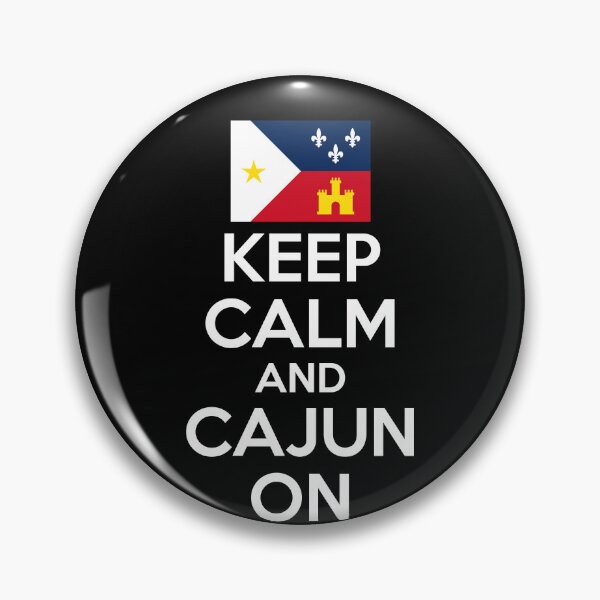 Item preview, Cajun Pride Keep Calm and Cajun On Louisiana Heritage Tee designed and sold by TheTrendsDesk.