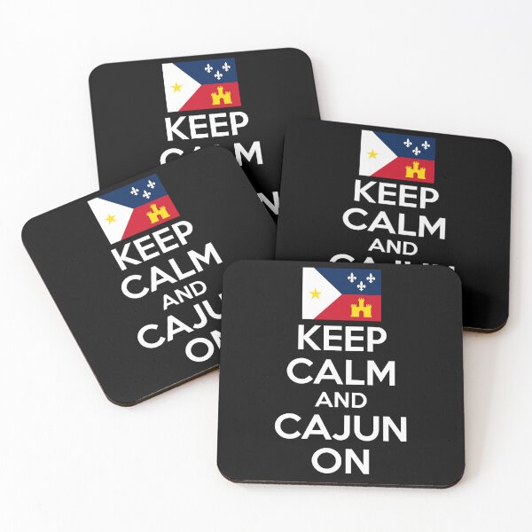Item preview, Cajun Pride Keep Calm and Cajun On Louisiana Heritage Tee designed and sold by TheTrendsDesk.