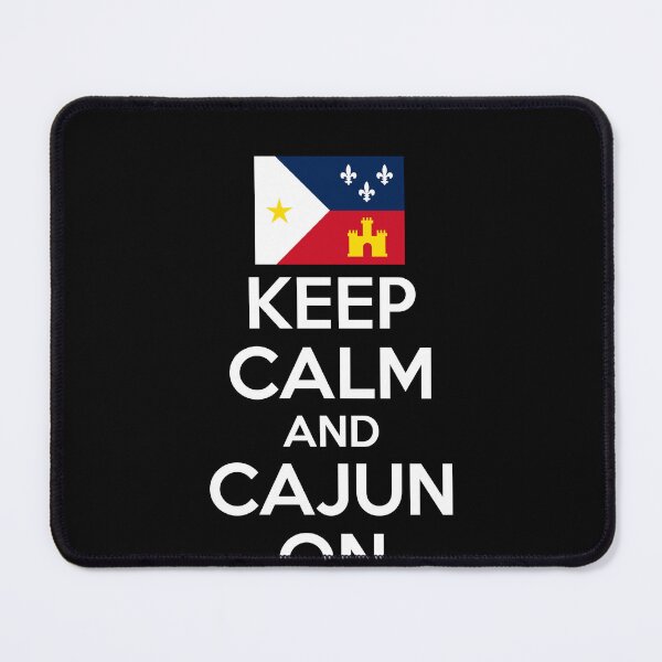 Item preview, Cajun Pride Keep Calm and Cajun On Louisiana Heritage Tee designed and sold by TheTrendsDesk.