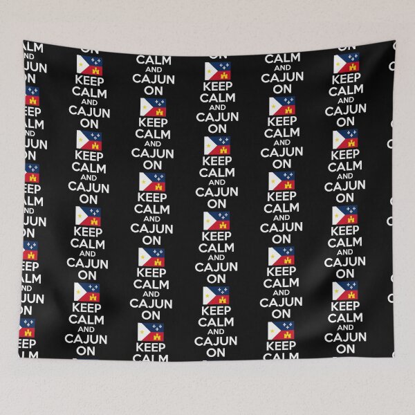 Item preview, Cajun Pride Keep Calm and Cajun On Louisiana Heritage Tee designed and sold by TheTrendsDesk.