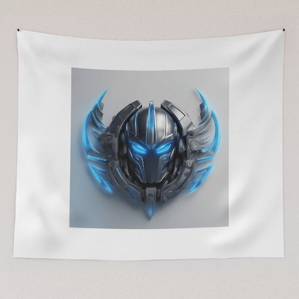Item preview, A Cyber Spartan Logo For Blue Team designed and sold by Kaleyreen.
