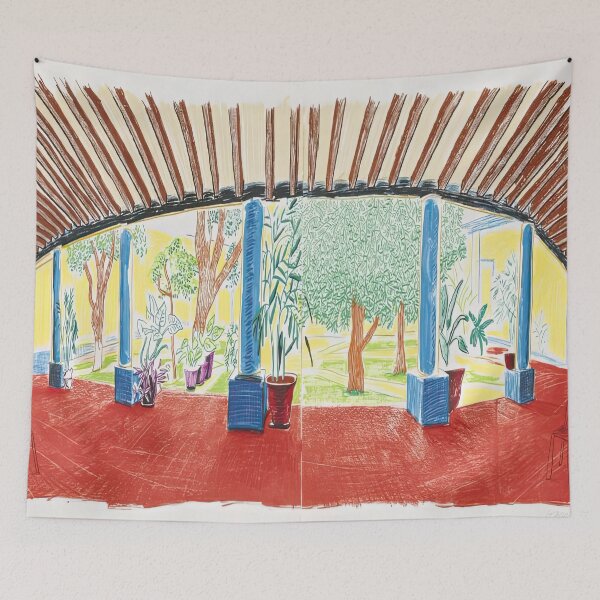Item preview, Hotel Acatlán First Day  by David Hockney designed and sold by FEUVSD.