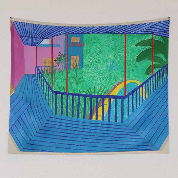 Item preview, David Hockney designed and sold by FEUVSD.