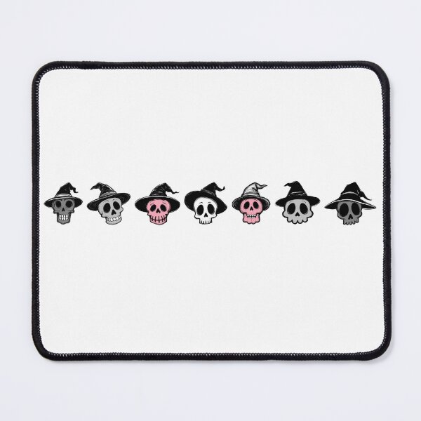 Item preview, Demigirl Doodle Skulls • Demigirl Halloween Pride designed and sold by Travelslightly.