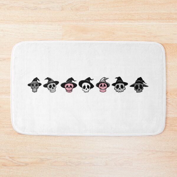 Item preview, Demigirl Doodle Skulls • Demigirl Halloween Pride  designed and sold by Travelslightly.