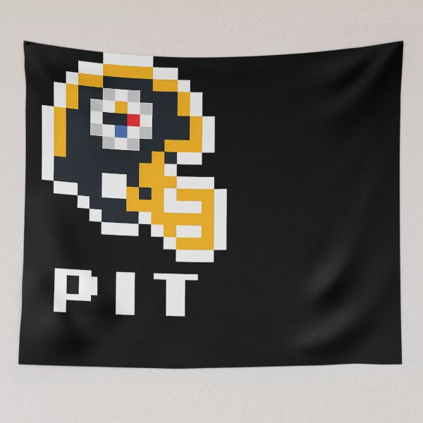 Item preview, Pittsburgh Steelers (Tecmo Super Bowl Football Helmet) designed and sold by BrendaHattingh.