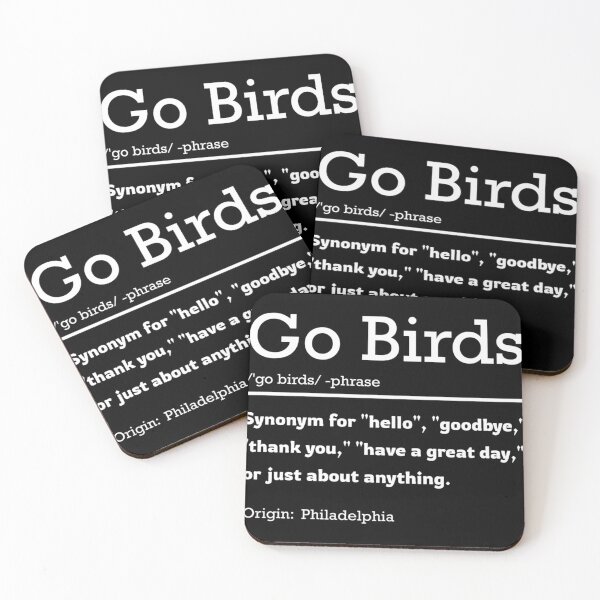 Item preview, Go Birds Definition - Eagles Football designed and sold by BrendaHattingh.