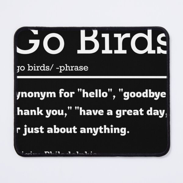 Item preview, Go Birds Definition - Eagles Football designed and sold by BrendaHattingh.