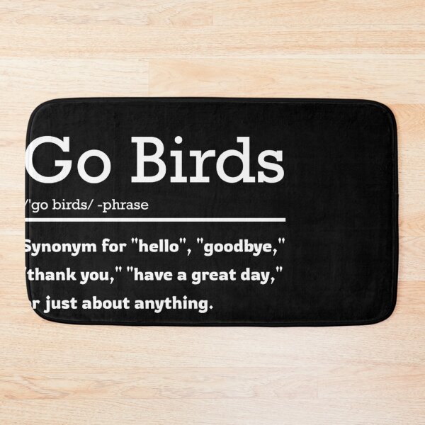 Item preview, Go Birds Definition - Eagles Football designed and sold by BrendaHattingh.