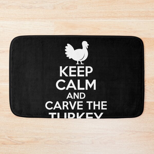Item preview, Funny Thanksgiving Keep Calm and Carve the Turkey designed and sold by TheTrendsDesk.