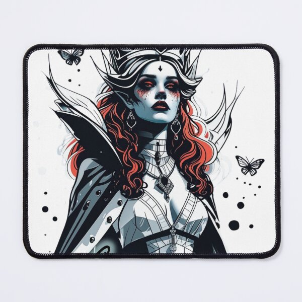 Item preview, Gothic Fear Queen – Dark Fantasy Horror Art Poster designed and sold by Medeea Publishing.