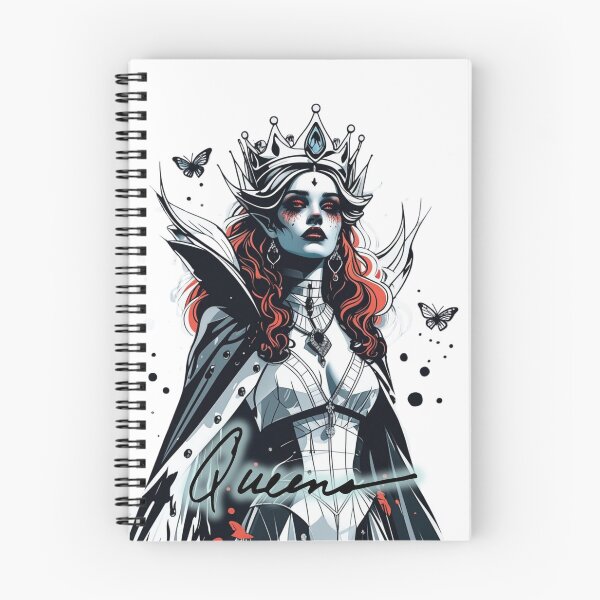 Item preview, Gothic Fear Queen – Dark Fantasy Horror Art Poster designed and sold by Medeea Publishing.