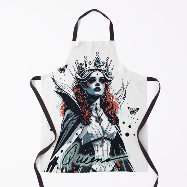 Item preview, Gothic Fear Queen – Dark Fantasy Horror Art Poster designed and sold by Medeea Publishing.