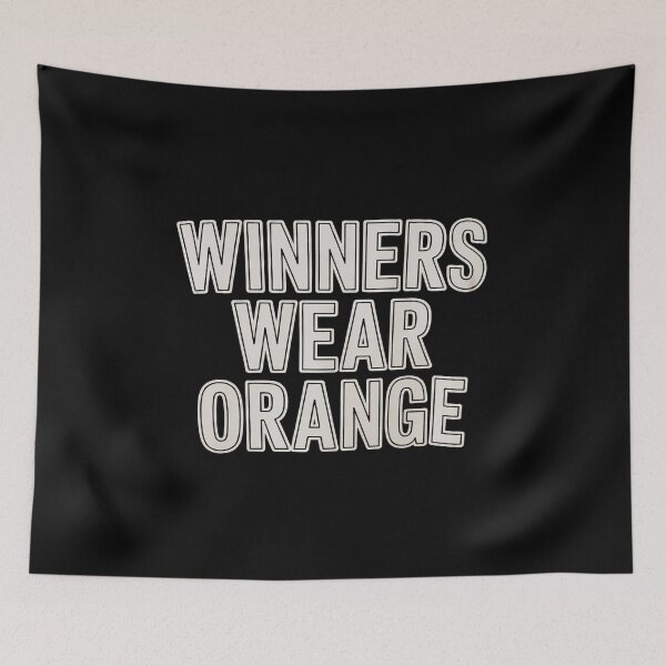 Item preview, Winners Wear Orange Summer Camp Color war Orange Team Spirit designed and sold by Jadiantukora.