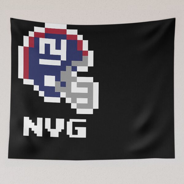 Item preview, New York Giants (Tecmo Super Bowl Football Helmet) designed and sold by BenElli8.