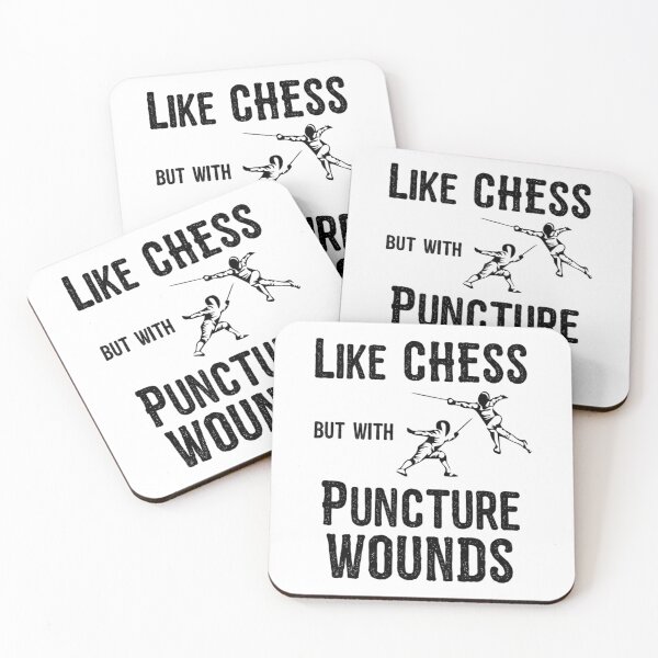 Item preview, Fencing Like Chess But With Puncture Wounds 	 designed and sold by swlmqqmsjf57.