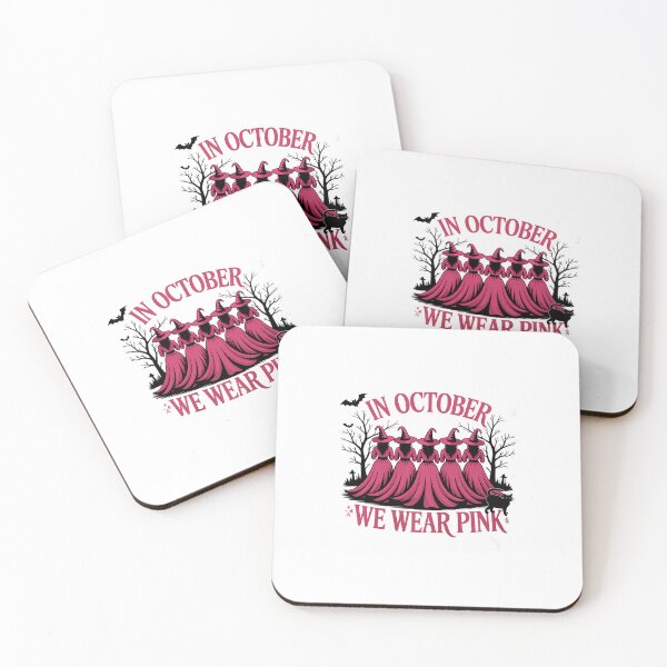 Item preview, Women's Casual October We Wear Pink Witch Breast Cancer Art designed and sold by Jadiantukora.
