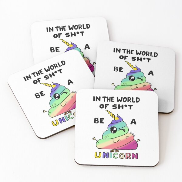 Item preview, Funny Unicorn Poop – Be a Unicorn in a World of Sh*t designed and sold by ByAgnessa.
