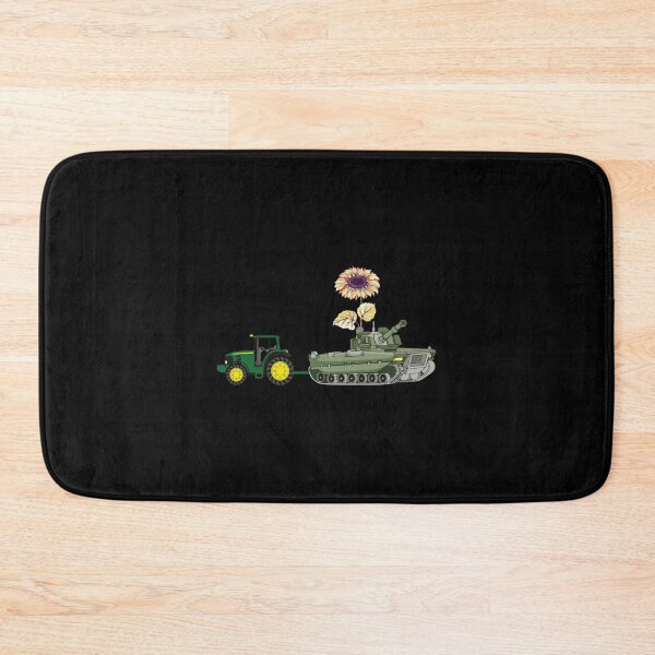 Item preview, A Farmer And His Tank - I Stand With Ukraine Ukraine Peace Sunflower designed and sold by Uyleesdesign.