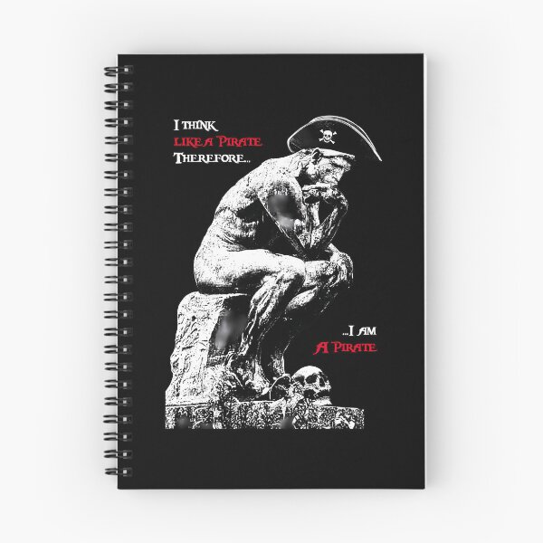 Item preview, Pirate : I Think Therefore I Am designed and sold by kendylau.