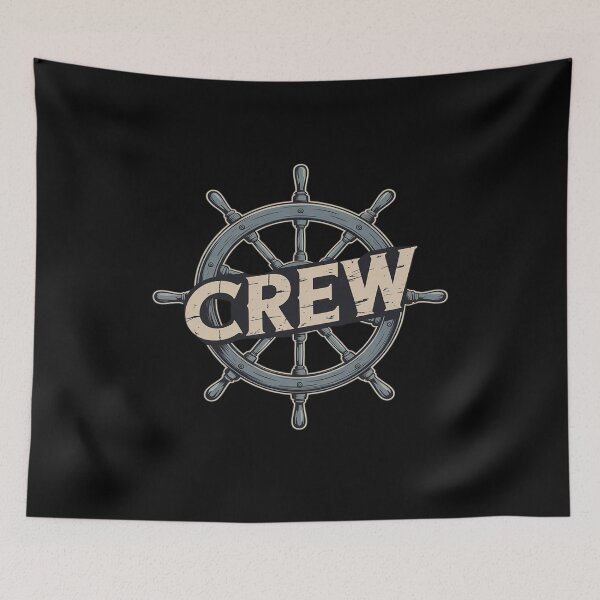 Item preview, Womens Crew - Nautical Captain Boating Fun designed and sold by Jadiantukora.