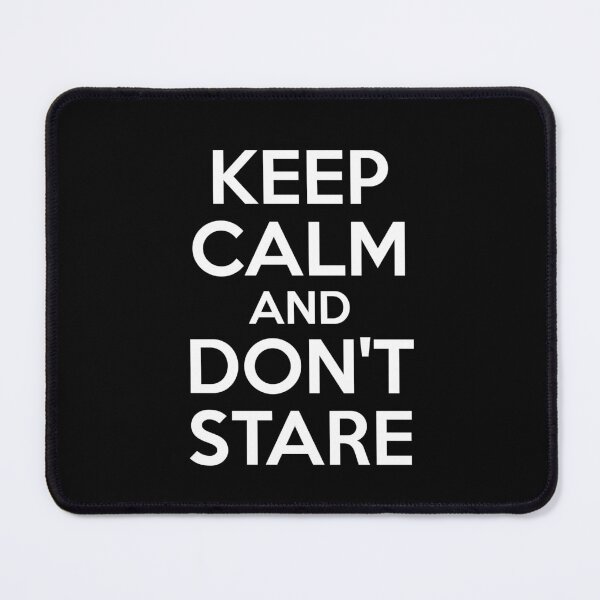 Item preview, Funny Dont Stare Awareness Graphic Gym Humor Top Motivational Statement designed and sold by TheTrendsDesk.