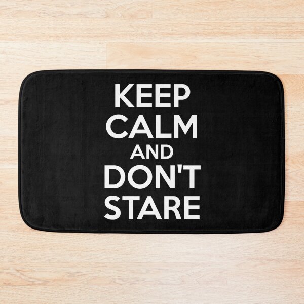 Item preview, Funny Dont Stare Awareness Graphic Gym Humor Top Motivational Statement designed and sold by TheTrendsDesk.