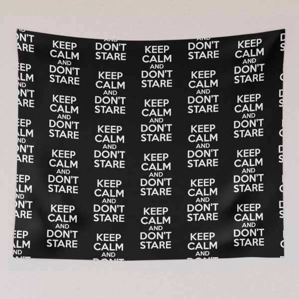 Item preview, Funny Dont Stare Awareness Graphic Gym Humor Top Motivational Statement designed and sold by TheTrendsDesk.