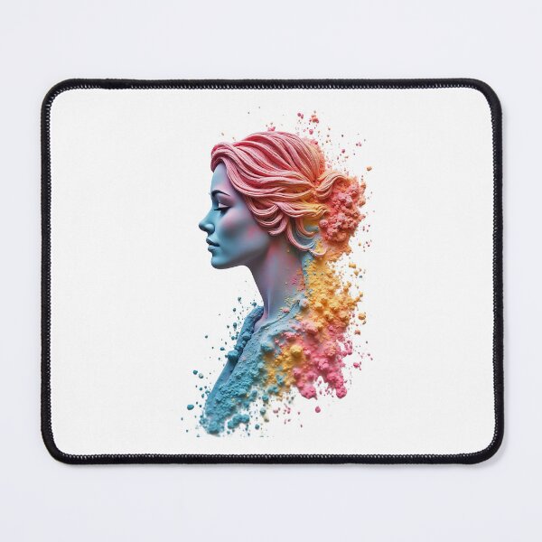 Item preview, Colorful Powder Portrait of Woman designed and sold by StormVape.