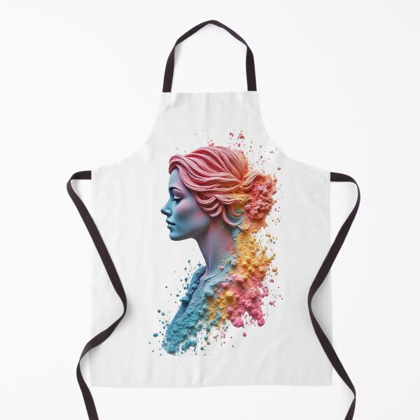 Item preview, Colorful Powder Portrait of Woman designed and sold by StormVape.
