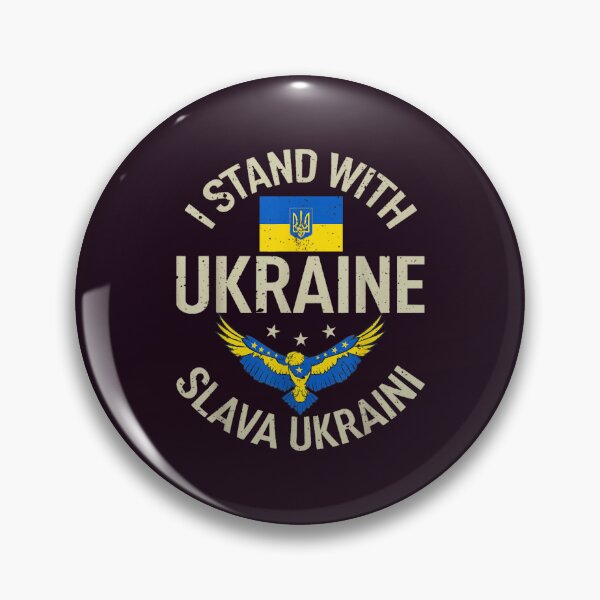 Item preview, I Stand With Ukraine Slava Ukraini Glory to Ukraine Support  designed and sold by Uyleesdesign.