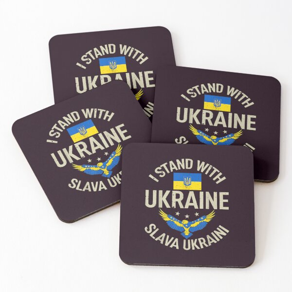 Item preview, I Stand With Ukraine Slava Ukraini Glory to Ukraine Support  designed and sold by Uyleesdesign.