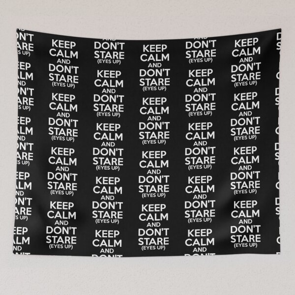 Item preview, Funny Don't Stare Awareness Graphic Gym Humor Top Motivational Statement designed and sold by TheTrendsDesk.