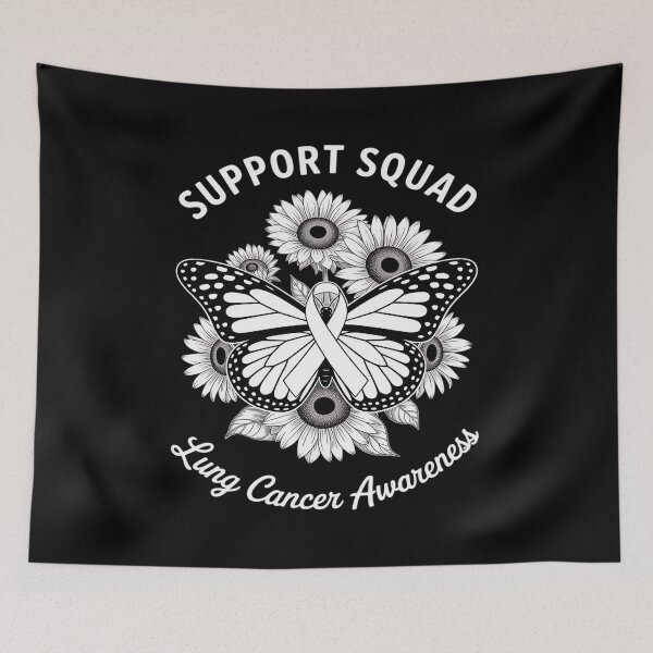 Item preview, Womens Support Awareness Squad I Bronchus & NSCLC SCLC Lung Cancer designed and sold by Jadiantukora.