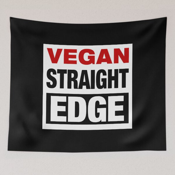 Item preview, Vegan Straight Edge  	 designed and sold by lkoocnhzvg7.
