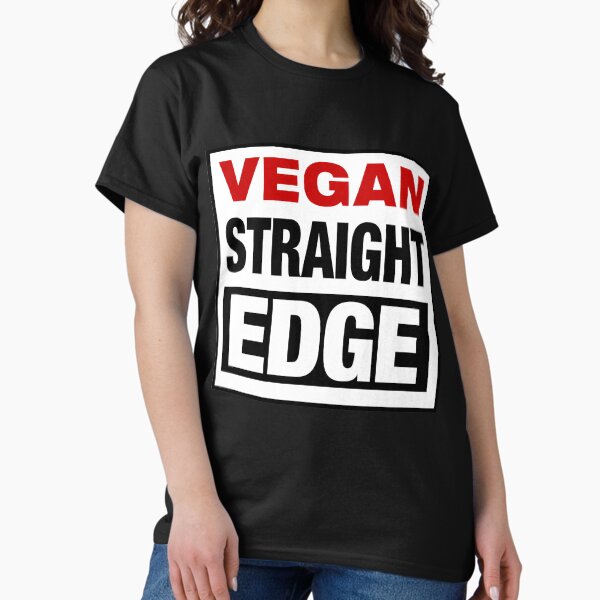 Vegan Straight Edge T-Shirts for Sale | Redbubble