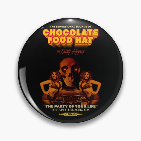 Item preview, Chocolate Food Hat And Dirty Hippies designed and sold by Hallietran.