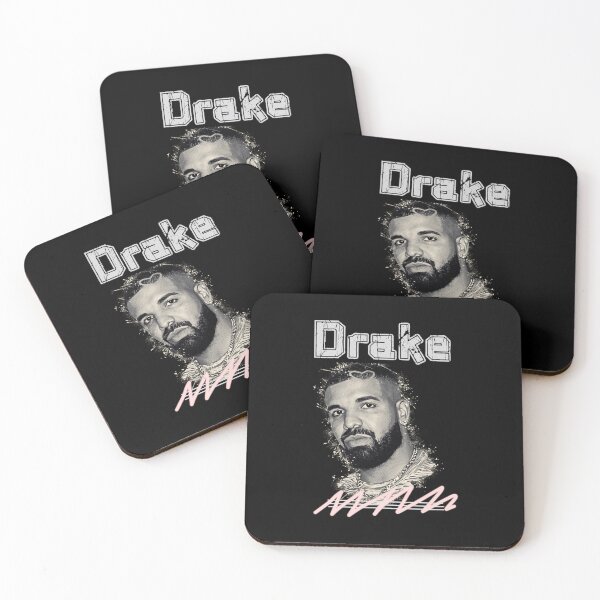 Item preview, Drake Neon Glow Rap Portrait Retro Urban Aesthetic designed and sold by jotaro201.