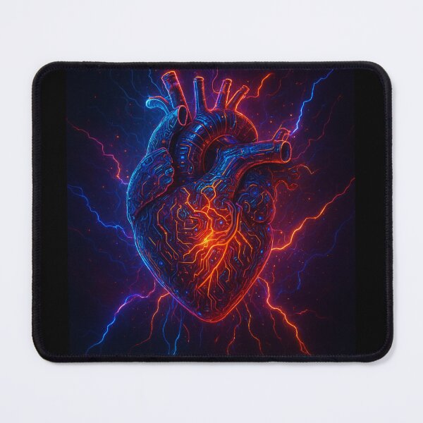 Item preview, Heart stimulated with a defibrillator designed and sold by DamioPolArt.