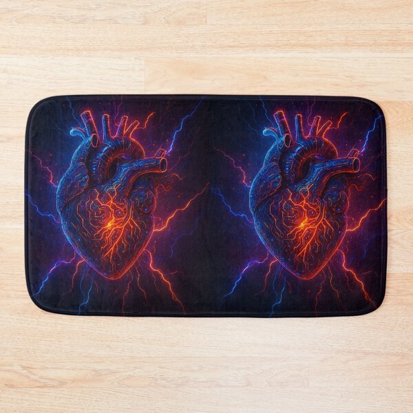 Item preview, Heart stimulated with a defibrillator designed and sold by DamioPolArt.
