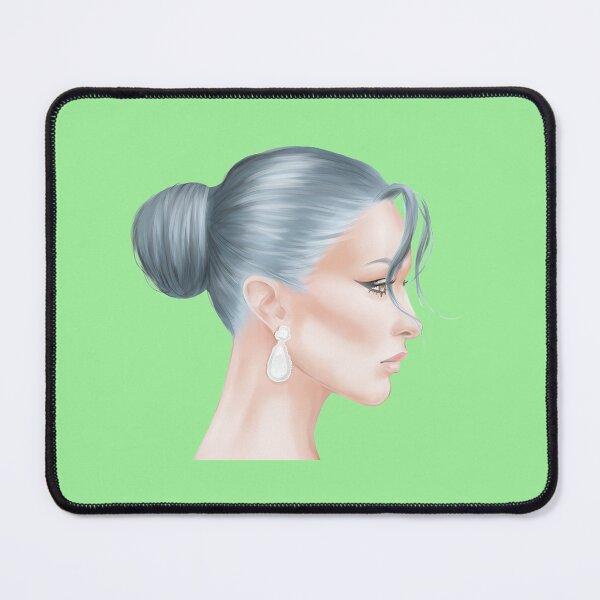 Item preview, Elegant Profile Portrait By Merch, Limited Edition, Perfect Gift For You And Friends designed and sold by SarahTPYDesigs.