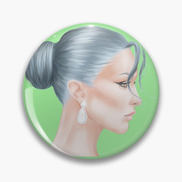 Item preview, Elegant Profile Portrait By Merch, Limited Edition, Perfect Gift For You And Friends designed and sold by SarahTPYDesigs.